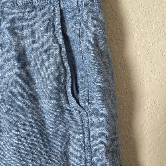 GAP High Waist Blue Women's Shorts - Picture 3 of 6
